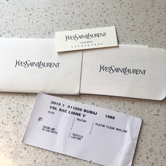 Saint Laurent Sac Ligne Y